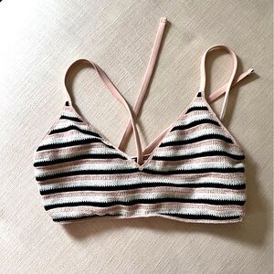 WILD FAVLE crochet bikini top